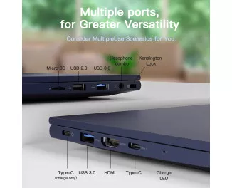 Ноутбук NIMO YoungBook N151 Intel N100/16/512 Blue