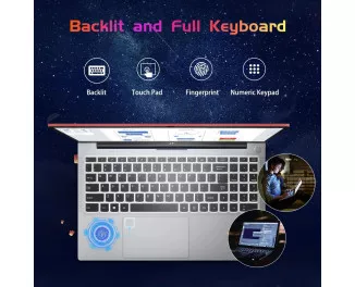 Ноутбук NIMO YoungBook N151 Intel N100/16/512 Red
