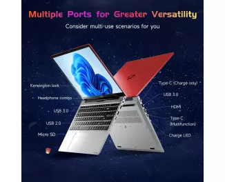 Ноутбук NIMO YoungBook N151 Intel N100/16/512 Red