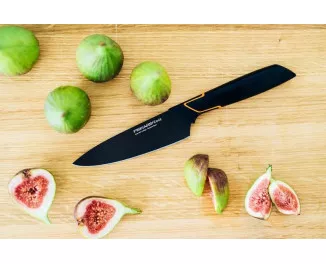 Ніж кухонний кухарський азіатський 120 мм Fiskars Deba Edge Black (1003096)