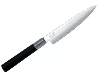 Універсальний кухонний ніж 150 мм KAI Wasabi Black (6715U)
