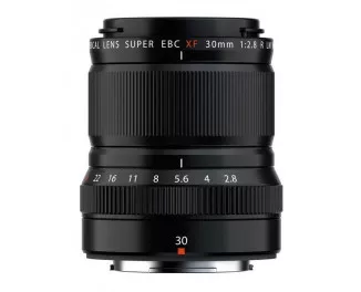 Объектив Fujifilm XF 30mm F2.8 R LM WR Macro (16792576) Black
