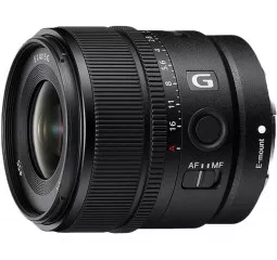 Об'єктив Sony E 15mm F1.4 G (SEL15F14G.SYX) Black