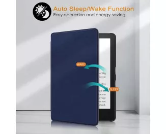 Обложка для электронной книги Amazon Kindle Paperwhite 11th Gen.  Armor Leather Case Blue (ARM60751)