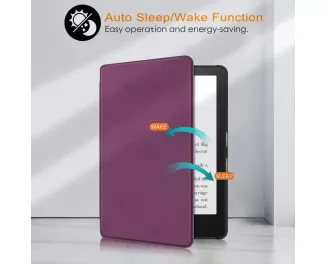 Обложка для электронной книги Amazon Kindle Paperwhite 11th Gen.  Armor Leather Case Purple (ARM60753)