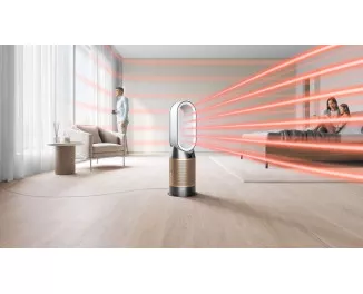 Очищувач повітря Dyson Pure Hot + Cool Formaldehyde HP09 White/Gold (369020-01)