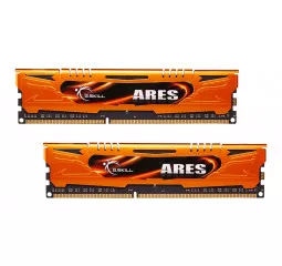 Оперативная память DDR3 16 Gb (1600 MHz) (Kit 8 Gb x 2) G.SKILL ARES Orange (F3-1600C10D-16GAO)