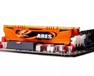 Оперативная память DDR3 16 Gb (1600 MHz) (Kit 8 Gb x 2) G.SKILL ARES Orange (F3-1600C10D-16GAO)