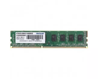 Оперативна пам'ять DDR3 8 Gb (1600 MHz) Patriot Signature Line (PSD38G16002)