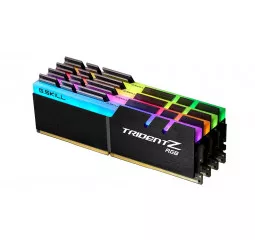 Оперативная память DDR4 128 Gb (3600 MHz) (Kit 32 Gb x 4) G.SKILL Trident Z RGB Black (F4-3600C18Q-128GTZR)