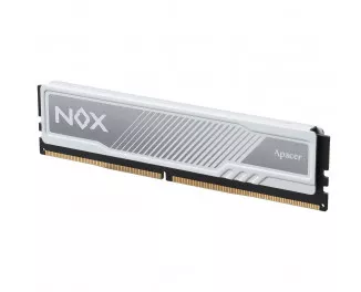 Оперативная память DDR4 16 Gb (2666 MHz) (Kit 8 Gb x 2) Apacer NOX White (AH4U16G26C08YMWAA-2)