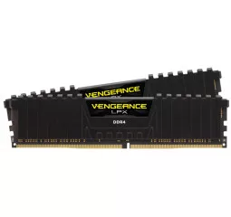 Оперативная память DDR4 16 Gb (3000 MHz) (Kit 8 Gb x 2) Corsair Vengeance LPX Black (CMK16GX4M2D3000C16)