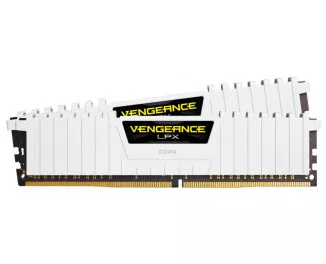 Оперативная память DDR4 16 Gb (3000 MHz) (Kit 8 Gb x 2) Corsair Vengeance LPX White (CMK16GX4M2D3000C16W)