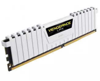 Оперативная память DDR4 16 Gb (3000 MHz) (Kit 8 Gb x 2) Corsair Vengeance LPX White (CMK16GX4M2D3000C16W)
