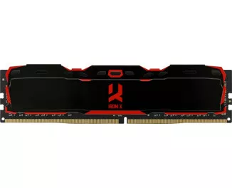 Оперативная память DDR4 16 Gb (3200 MHz) GOODRAM IRDM X Black (IR-X3200D464L16A/16G)