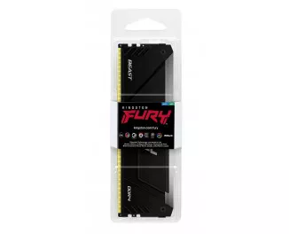 Оперативная память DDR4 16 Gb (3200 MHz) Kingston Fury Beast RGB (KF432C16BB12A/16)
