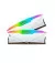 Оперативна пам'ять DDR4 16 Gb (3200 MHz) (Kit 8 Gb x 2) Apacer NOX RGB White (AH4U16G32C28YNWAA-2)