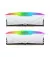 Оперативна пам'ять DDR4 16 Gb (3200 MHz) (Kit 8 Gb x 2) Apacer NOX RGB White (AH4U16G32C28YNWAA-2)