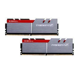 Оперативная память DDR4 16 Gb (3200 MHz) (Kit 8 Gb x 2) G.SKILL Trident Z Silver (F4-3200C16D-16GTZB)
