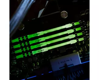 Оперативная память DDR4 16 Gb (3200 MHz) (Kit 8 Gb x 2) Kingston Fury Beast RGB (KF432C16BBAK2/16)