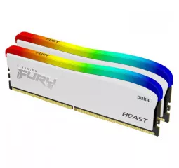 Оперативная память DDR4 16 Gb (3200 MHz) (Kit 8 Gb x 2) Kingston Fury Beast RGB Limited Edition (KF432C16BWAK2/16)