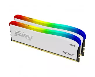 Оперативная память DDR4 16 Gb (3200 MHz) (Kit 8 Gb x 2) Kingston Fury Beast RGB Limited Edition (KF432C16BWAK2/16)