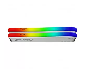 Оперативная память DDR4 16 Gb (3200 MHz) (Kit 8 Gb x 2) Kingston Fury Beast RGB Limited Edition (KF432C16BWAK2/16)