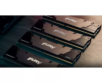 Оперативна пам'ять DDR4 16 Gb (3200 MHz) (Kit 8 Gb x 2) Kingston Fury Renegade Black (KF432C16RB2K2/16)