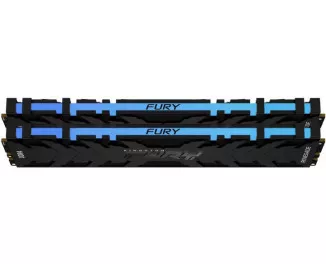 Оперативная память DDR4 16 Gb (3200 MHz) (Kit 8 Gb x 2) Kingston Fury Renegade RGB (KF432C16RBAK2/16)