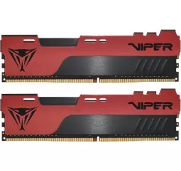 Оперативная память DDR4 16 Gb (3200 MHz) (Kit 8 Gb x 2) Patriot Viper Elite II Red (PVE2416G320C8K)