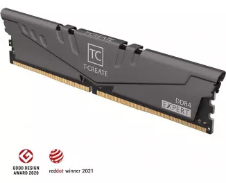 Оперативна пам'ять DDR4 16 Gb (3200 MHz) (Kit 8 Gb x 2) Team T-Create Expert Gray (TTCED416G3200HC16FDC01)
