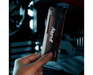 Оперативная память DDR4 16 Gb (3600 MHz) (Kit 8 Gb x 2) Kingston Fury Beast RGB (KF436C17BB2AK2/16)