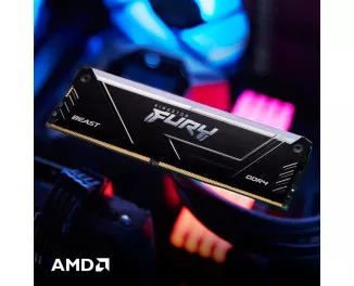 Оперативная память DDR4 16 Gb (3600 MHz) (Kit 8 Gb x 2) Kingston Fury Beast RGB (KF436C17BB2AK2/16)
