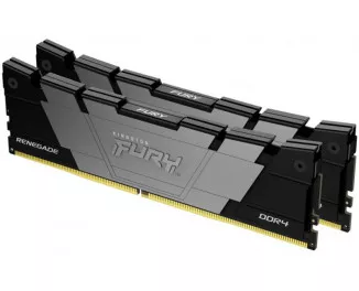 Оперативная память DDR4 16 Gb (3600 MHz) (Kit 8 Gb x 2) Kingston Fury Renegade Black (KF436C16RB2K2/16)