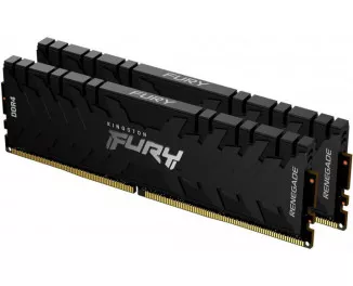 Оперативная память DDR4 16 Gb (3600 MHz) (Kit 8 Gb x 2) Kingston Fury Renegade Black (KF436C16RBK2/16)