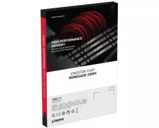 Оперативная память DDR4 16 Gb (3600 MHz) (Kit 8 Gb x 2) Kingston Fury Renegade Black (KF436C16RBK2/16)