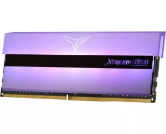 Оперативная память DDR4 16 Gb (3600 MHz) (Kit 8 Gb x 2) Team T-Force Xtreem ARGB White (TF13D416G3600HC18JDC01)