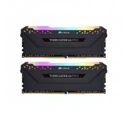 Оперативная память DDR4 16 Gb (4000 MHz) (Kit 8 Gb x 2) Corsair Vengeance RGB PRO Black (CMW16GX4M2K4000C19)