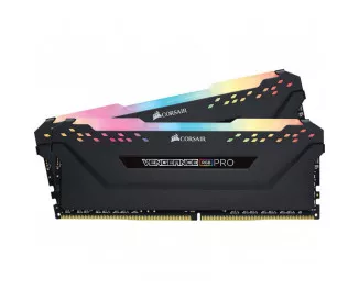 Оперативная память DDR4 16 Gb (4000 MHz) (Kit 8 Gb x 2) Corsair Vengeance RGB PRO Black (CMW16GX4M2K4000C19)