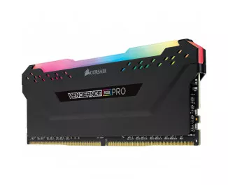 Оперативная память DDR4 16 Gb (4000 MHz) (Kit 8 Gb x 2) Corsair Vengeance RGB PRO Black (CMW16GX4M2K4000C19)