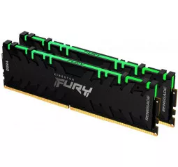 Оперативная память DDR4 16 Gb (4000 MHz) (Kit 8 Gb x 2) Kingston Fury Renegade RGB (KF440C19RBAK2/16)