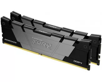 Оперативная память DDR4 16 Gb (4266 MHz) (Kit 8 Gb x 2) Kingston Fury Renegade Black (KF442C19RB2K2/16)