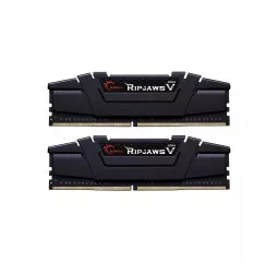 Оперативная память DDR4 16 Gb (4400 MHz) (Kit 8 Gb x 2) G.SKILL Ripjaws V Black (F4-4400C18D-16GVKC)