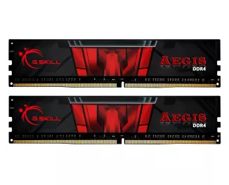 Оперативна пам'ять DDR4 32 Gb (2666 MHz) (Kit 16 Gb x 2) G.SKILL Aegis (F4-2666C19D-32GIS)