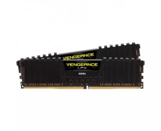 Оперативная память DDR4 32 Gb (3000 MHz) (Kit 16 Gb x 2) Corsair Vengeance LPX Black (CMK32GX4M2D3000C16)