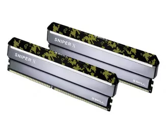 Оперативная память DDR4 32 Gb (3200 MHz) (Kit 16 Gb x 2) G.SKILL Sniper X (F4-3200C16D-32GSXKB)