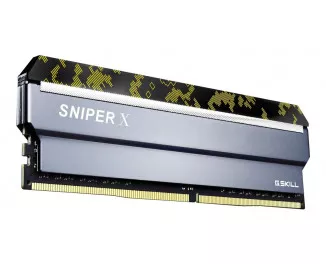 Оперативная память DDR4 32 Gb (3200 MHz) (Kit 16 Gb x 2) G.SKILL Sniper X (F4-3200C16D-32GSXKB)