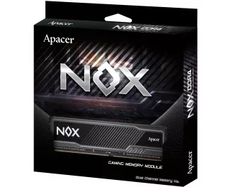 Оперативная память DDR4 32 Gb (3600 MHz) (Kit 16 Gb x 2) Apacer NOX (AH4U32G36C25YMBAA-2)
