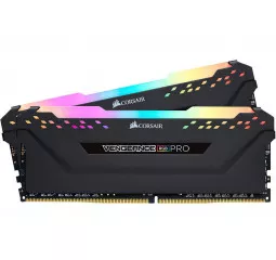 Оперативная память DDR4 32 Gb (3600 MHz) (Kit 16 Gb x 2) Corsair Vengeance RGB PRO Black (CMW32GX4M2Z3600C18)