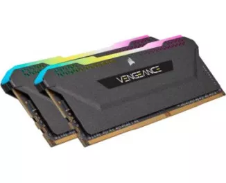 Оперативная память DDR4 32 Gb (3600 MHz) (Kit 16 Gb x 2) Corsair Vengeance RGB PRO SL (CMH32GX4M2D3600C18)